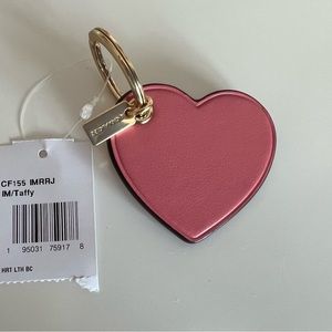 Coach Heart Bag Charm